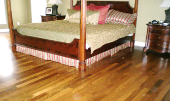 Brazilian Walnut hardwood floor