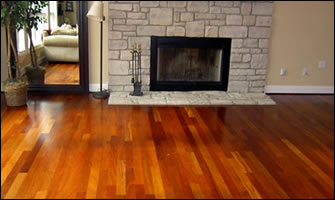 3" Brazilian Cherry hardwood floor
