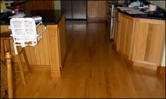 3" Maple hardwood floor